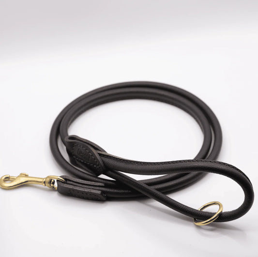Rolled Soft Leather Lead
