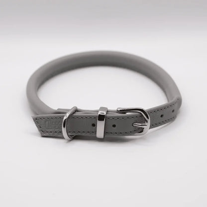 Rolled Soft Leather Collar