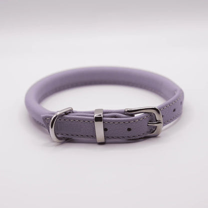 Rolled Soft Leather Collar