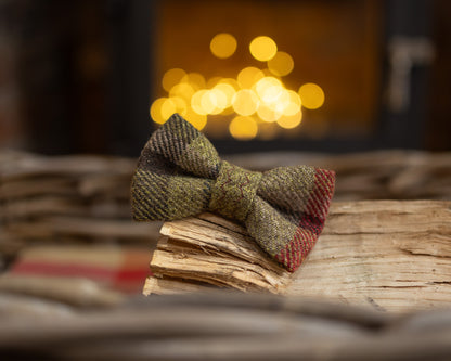 Tweed & Tartan Dog Bow Tie