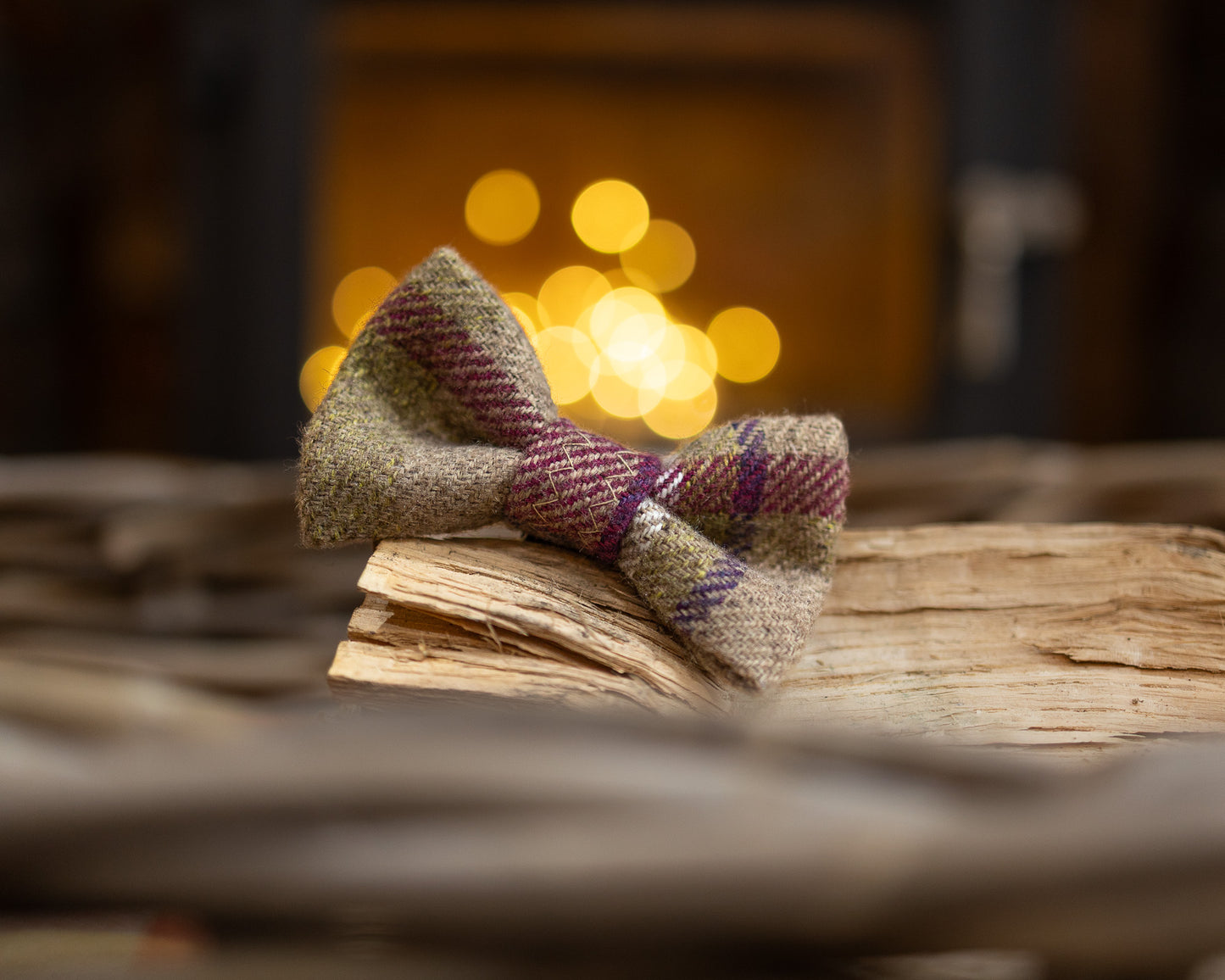 Tweed & Tartan Dog Bow Tie