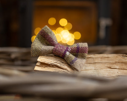 Tweed & Tartan Dog Bow Tie