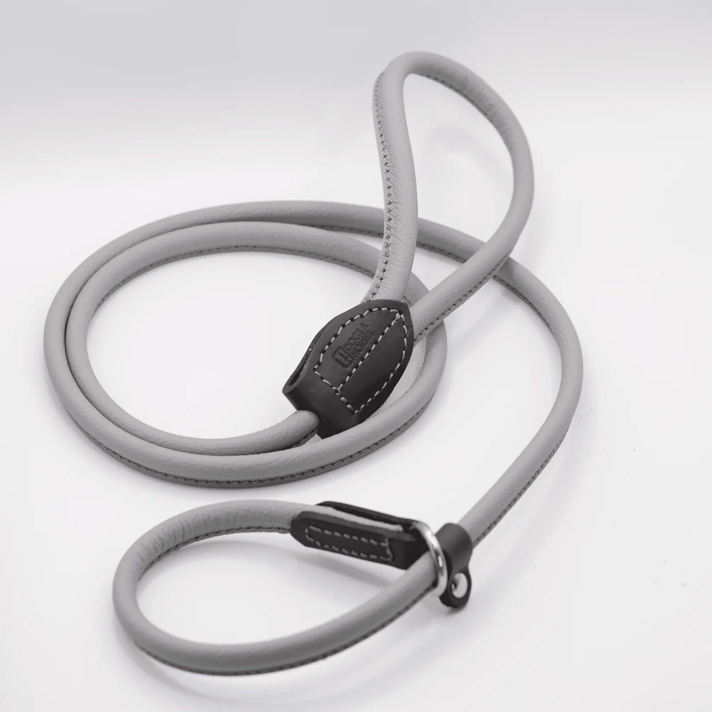 Rolled Soft Leather Slip Lead