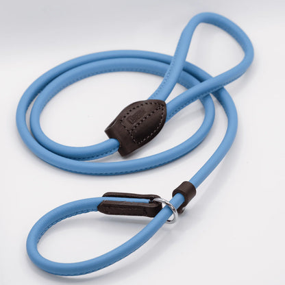 Rolled Soft Leather Slip Lead