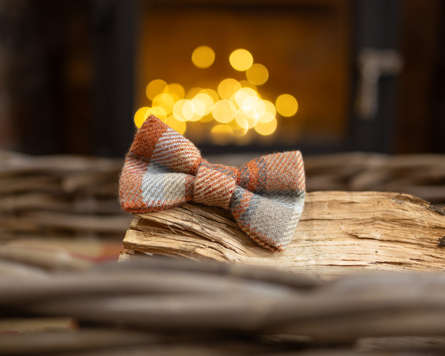 Tweed & Tartan Dog Bow Tie