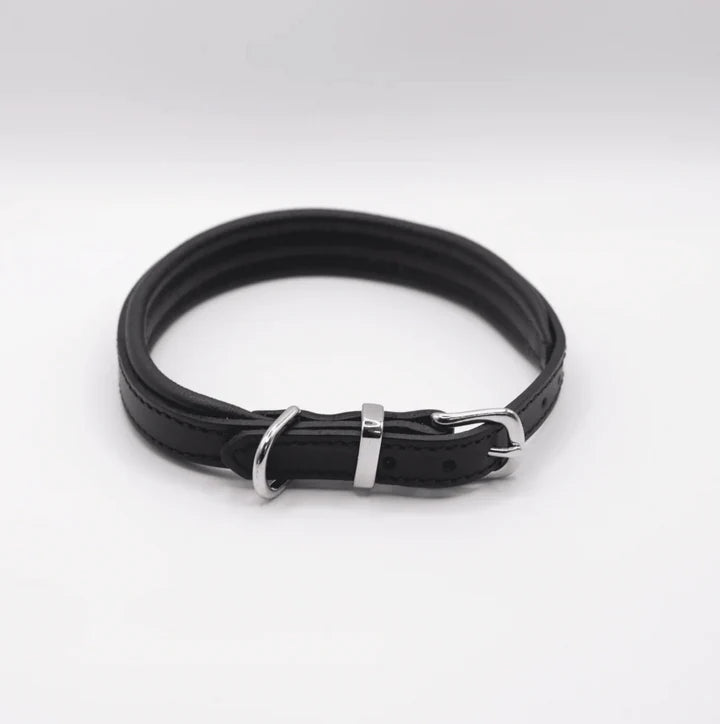Padded Leather Collar