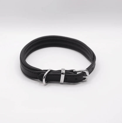 Padded Leather Collar