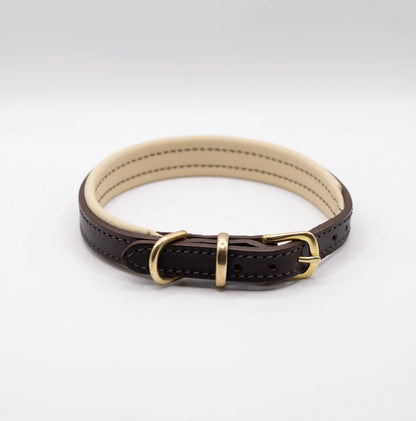 Padded Leather Collar
