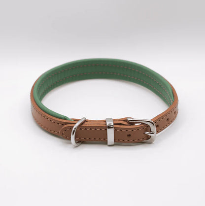 Padded Leather Collar