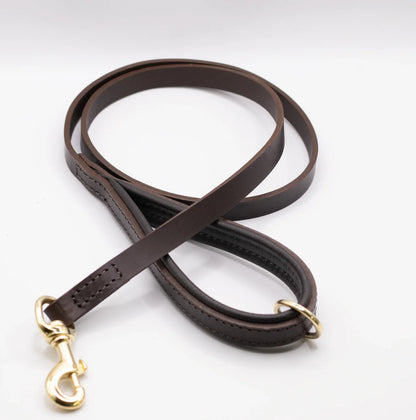 Padded Leather Dog Lead