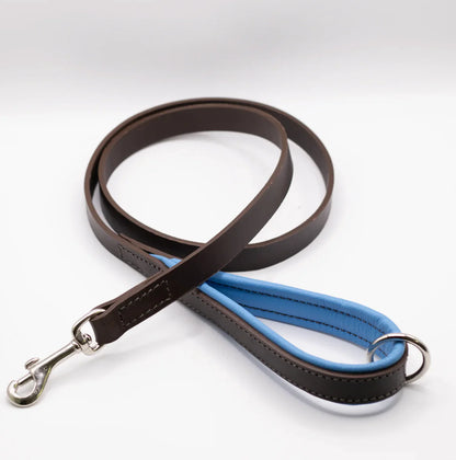 Padded Leather Dog Lead