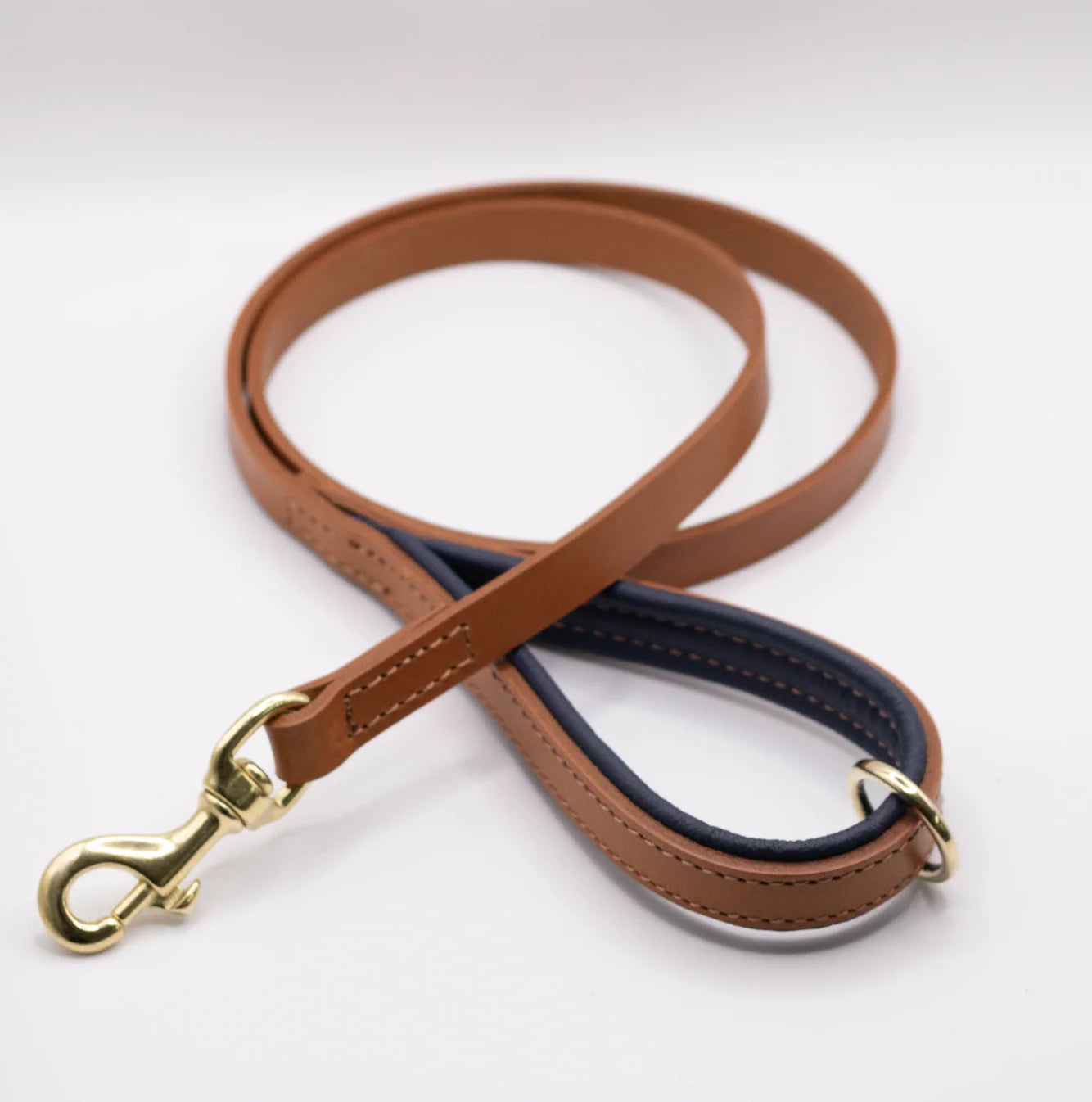 Padded Leather Dog Lead