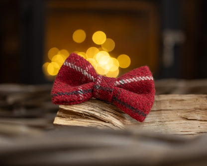Tweed & Tartan Dog Bow Tie