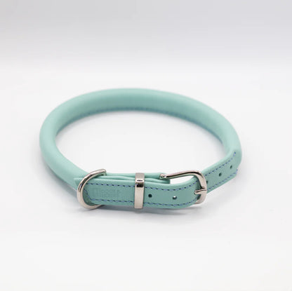 Rolled Soft Leather Collar
