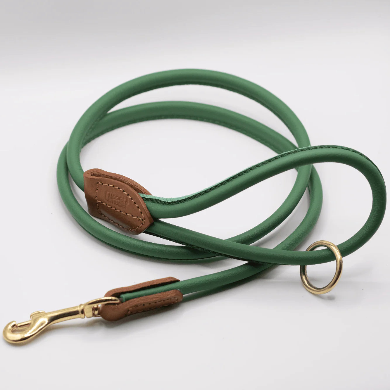 Rolled Soft Leather Lead