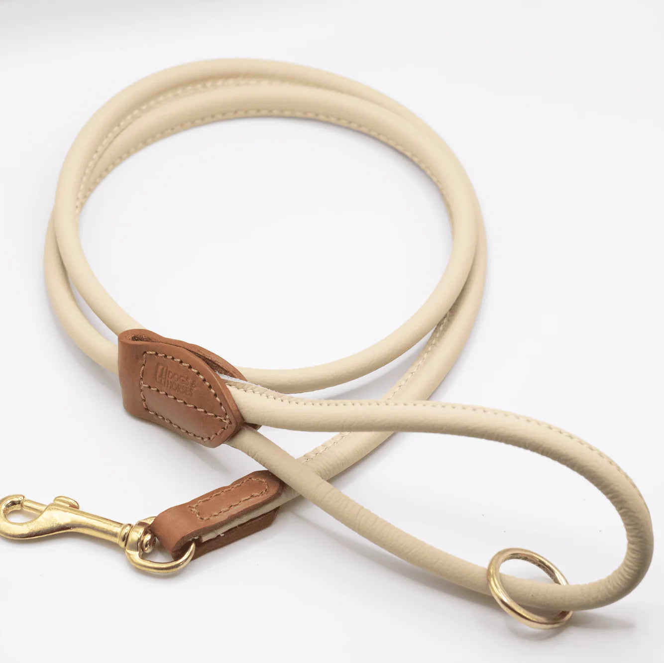 Rolled Soft Leather Lead