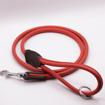 Rolled Soft Leather Lead