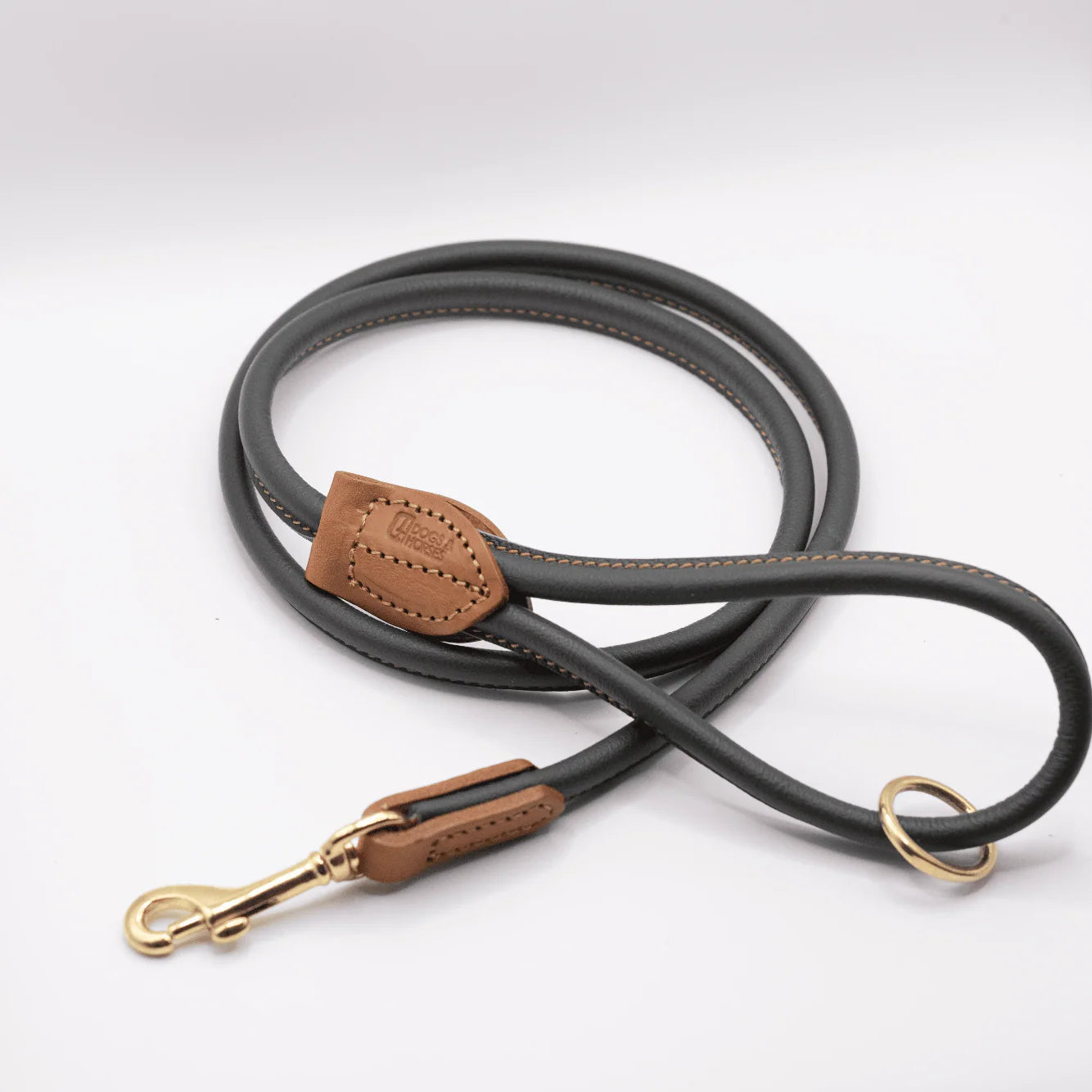 Rolled Soft Leather Lead