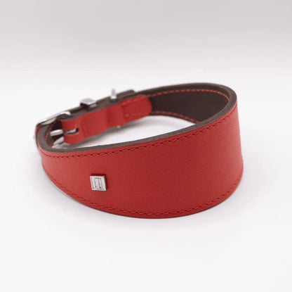 Soft Leather Hound Collar