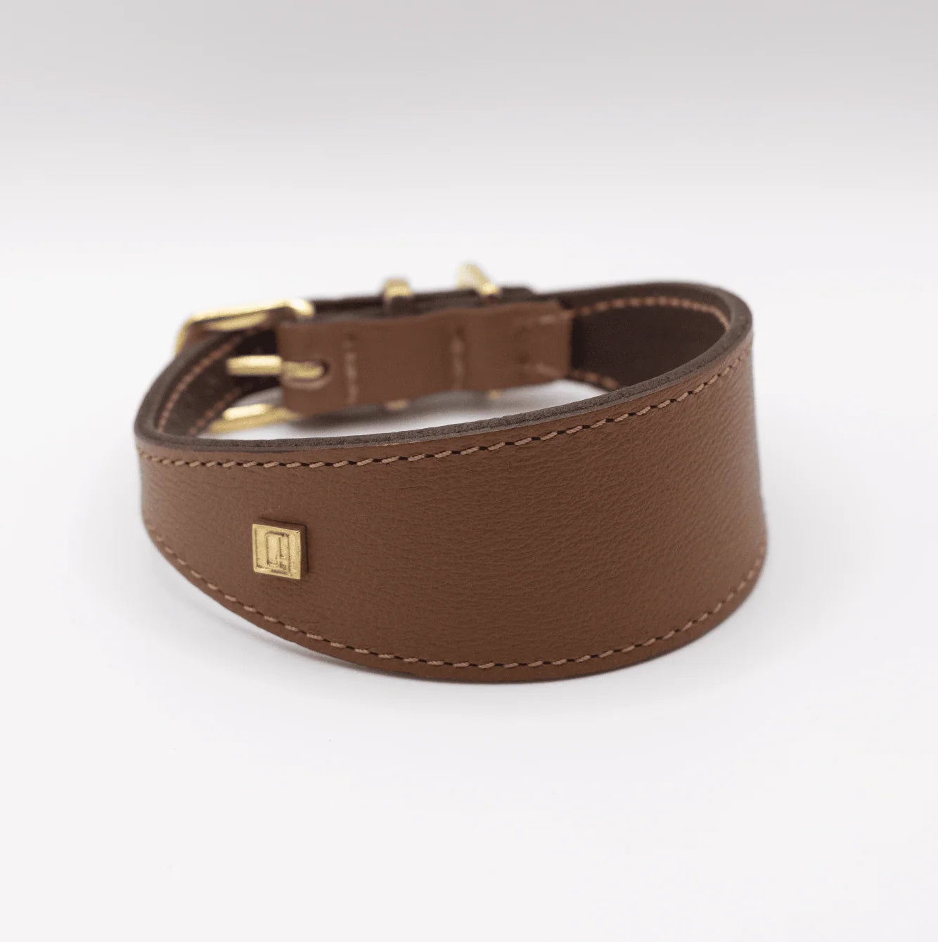 Soft Leather Hound Collar