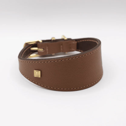 Soft Leather Hound Collar