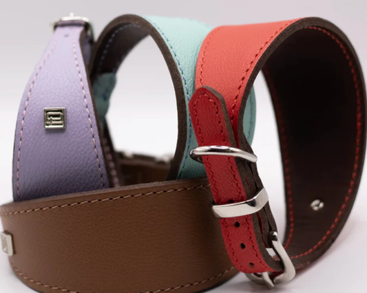 Soft Leather Hound Collar