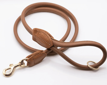 Rolled Soft Leather Lead