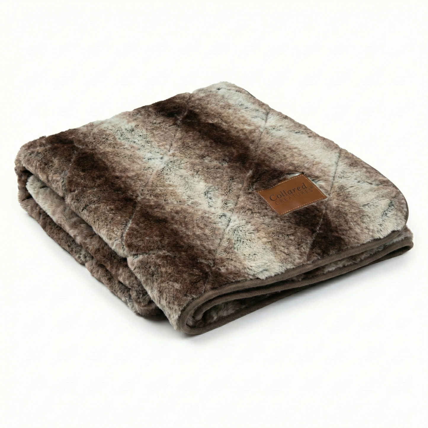 Luxury Dog Blanket | Quilted Faux Fur Sofa Throw