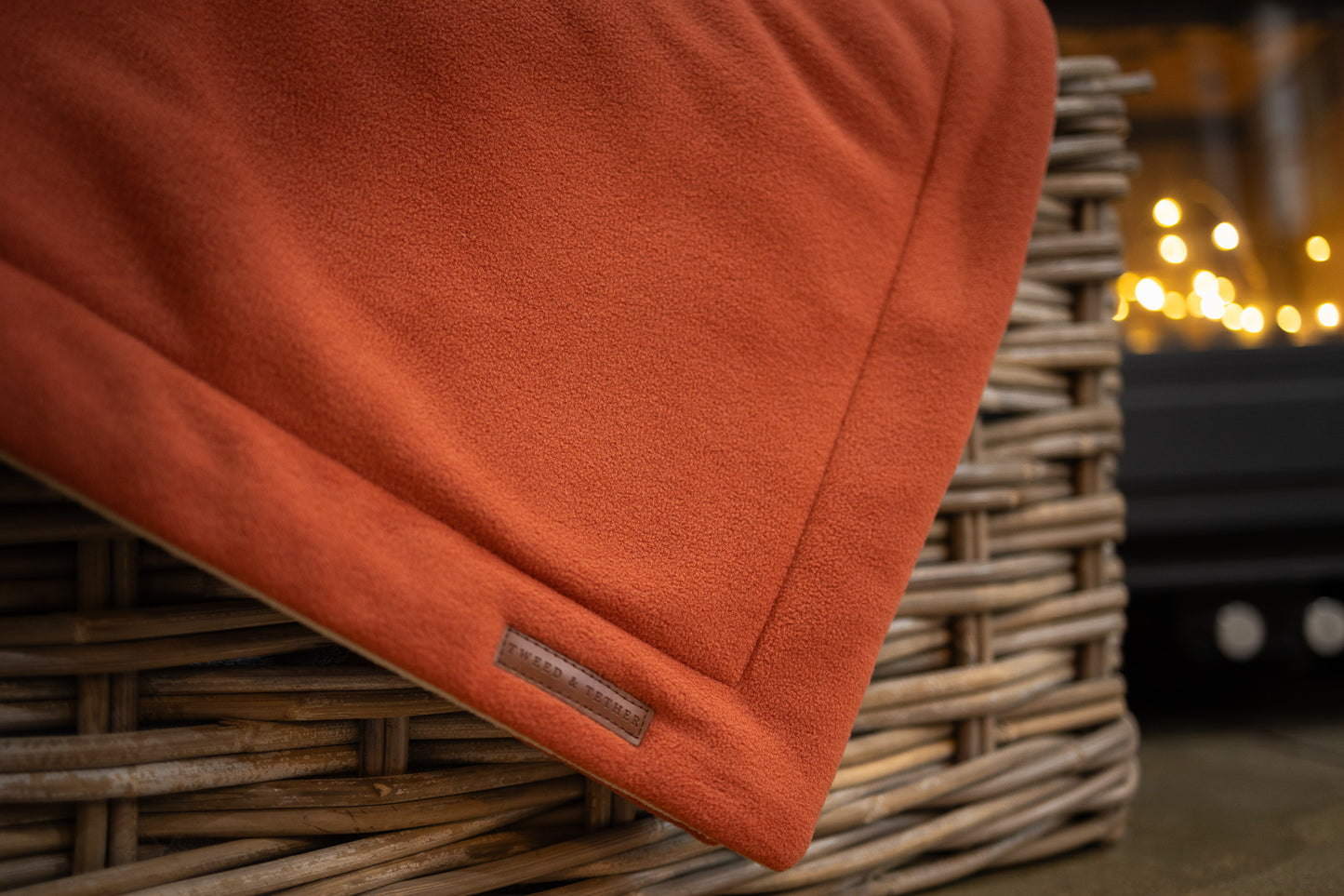 Country Fleece Dog Blanket