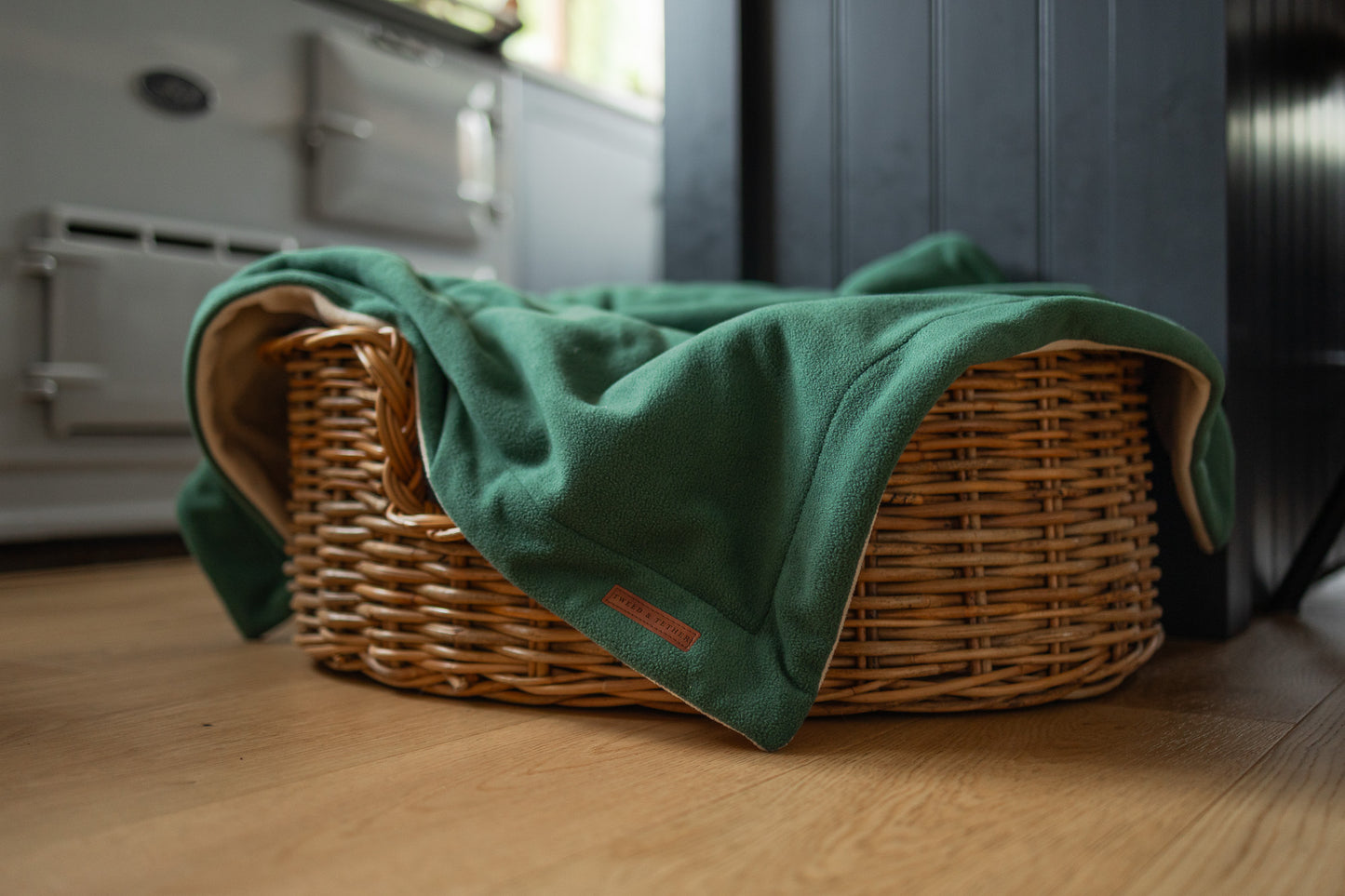 Country Fleece Dog Blanket