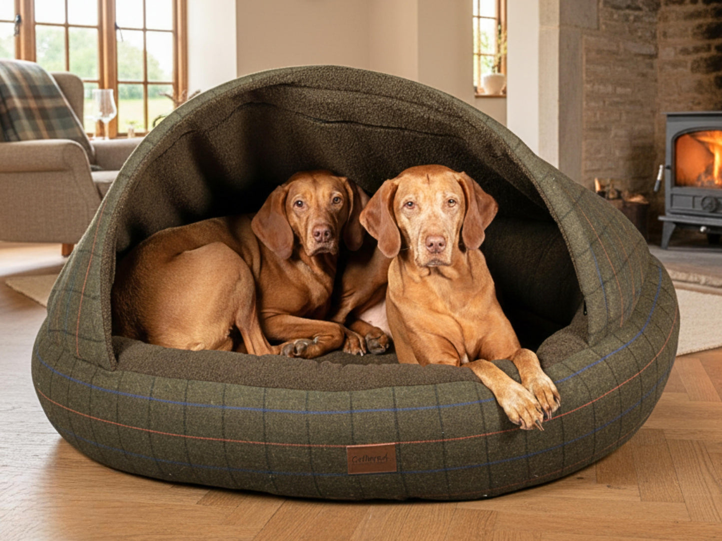 Deluxe Comfort Cocoon Dog Bed