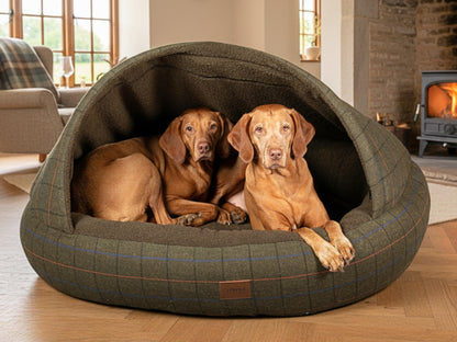 Deluxe Comfort Cocoon Dog Bed