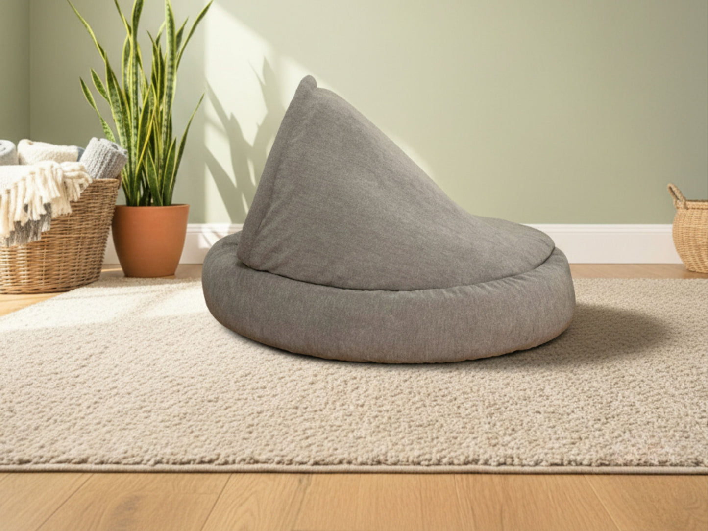 Deluxe Comfort Cocoon Dog Bed