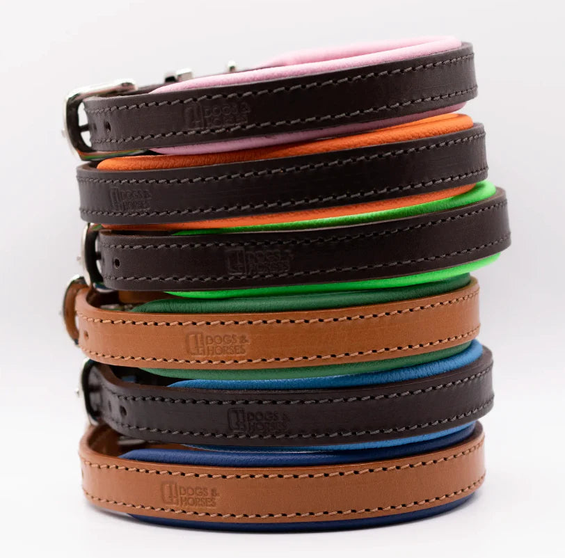 Padded Leather Collar