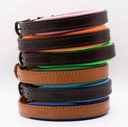 Padded Leather Collar