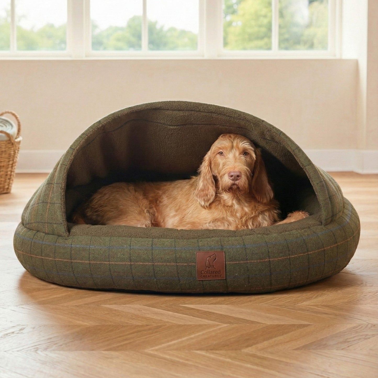 Deluxe Comfort Cocoon Dog Bed