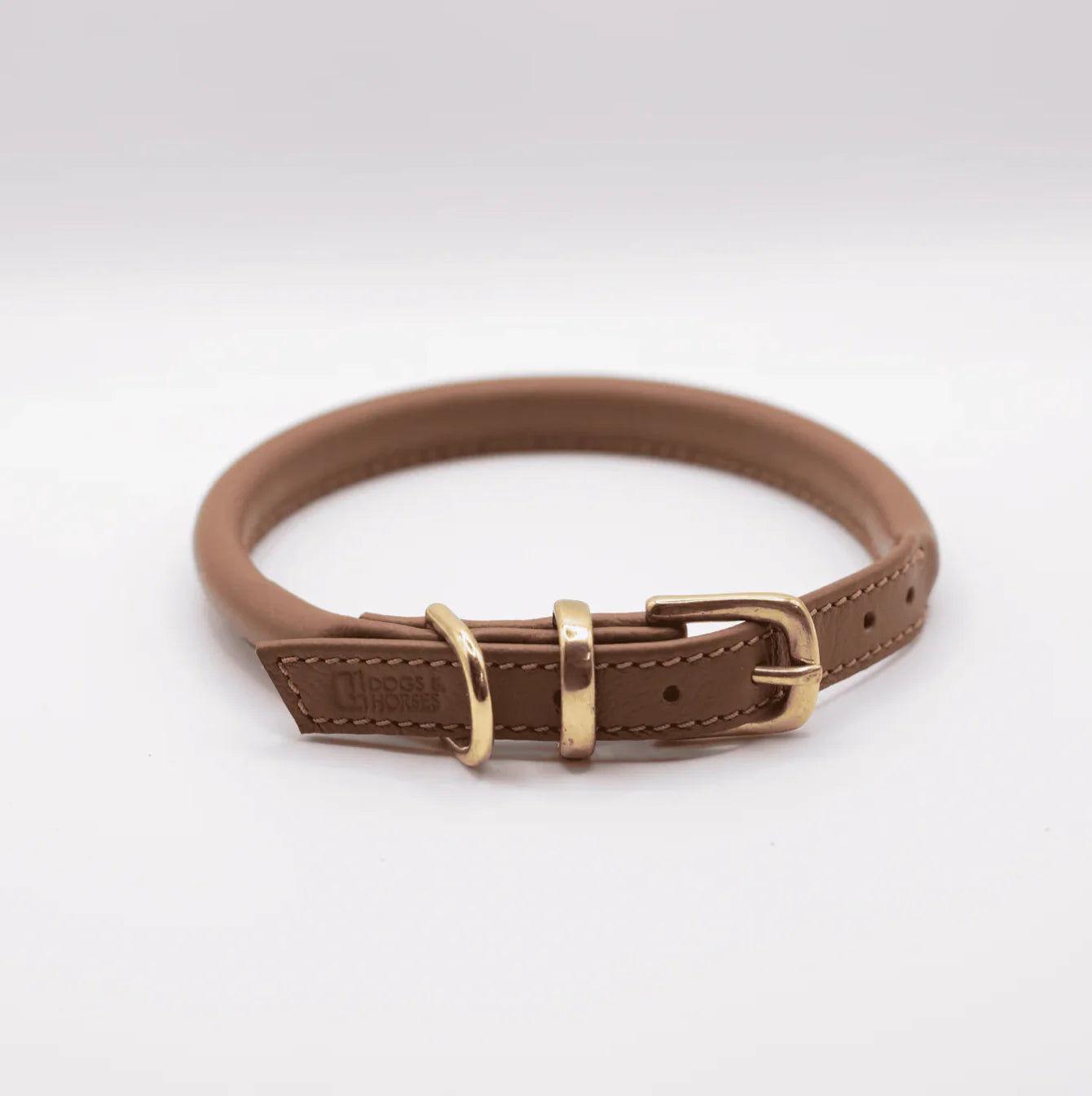 Rolled Soft Leather Collar