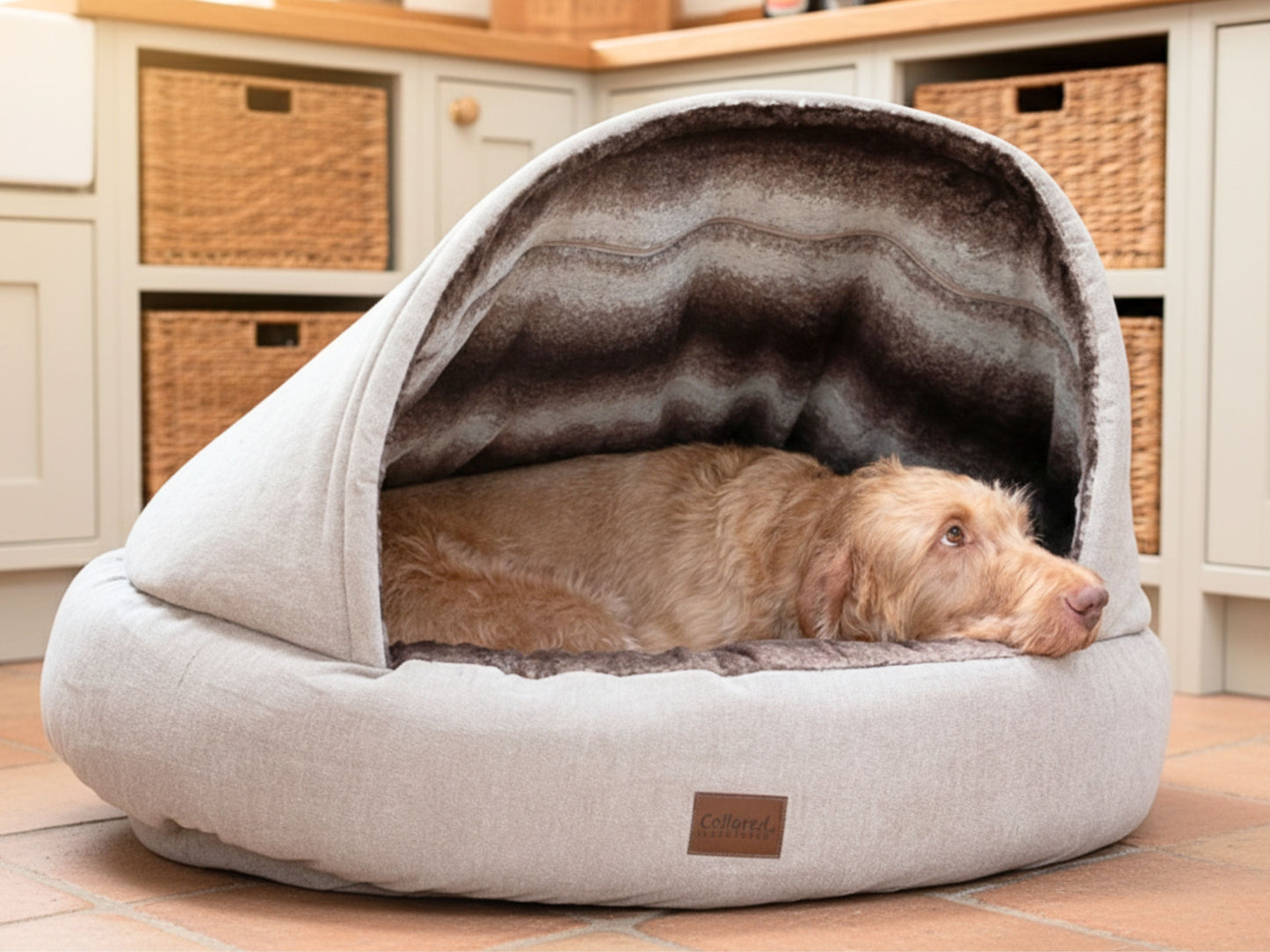 Deluxe Comfort Cocoon Dog Bed
